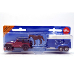 Jeep Wrangler with Horse trailer