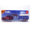Jeep Wrangler with Horse trailer