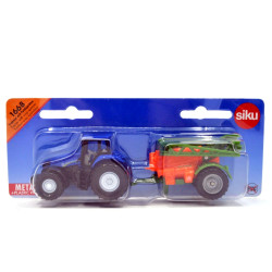 New Holland T8.390 with Amazone trailed field sprayer UX 5200