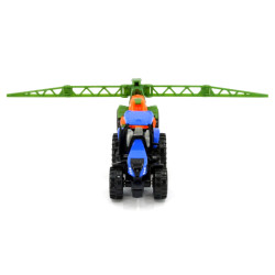 New Holland T8.390 with Amazone trailed field sprayer UX 5200