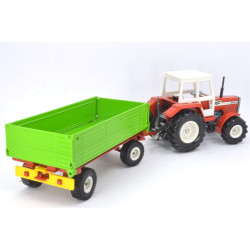 Massey Ferguson MF284S tractor met kiepaanhanger