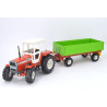 Massey Ferguson MF284S tractor met kiepaanhanger