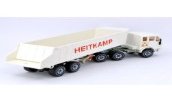 Mercedes 2232 tipping trailer Heitkamp