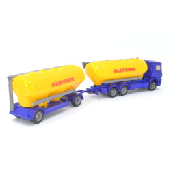 Mercedes Arocs silo truck with silo trailer "Silopower"