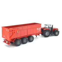 Massey Ferguson MF 8480 with Krampe tipper