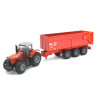 Massey Ferguson MF 8480 with Krampe tipper