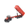 Massey Ferguson MF 8480 with Krampe tipper