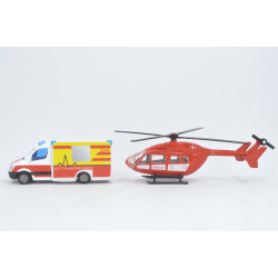 Miesen Ambulance and Eurocopter EC145 trauma helicopter