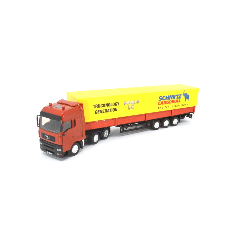 MAN TG-A vrachtwagen met oplegger "Schmitz Cargobull"