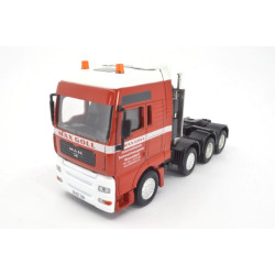 MAN TGA zwaartransport met Liebherr R-974 graafmachine "Max Goll"