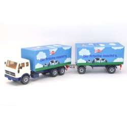 Mercedes 2232 with trailer "Hansano Die Frische macht's"