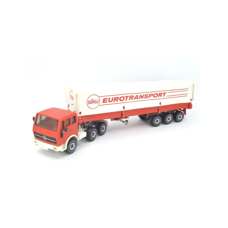 Mercedes 2232 truck with trailer Siku Eurotransport