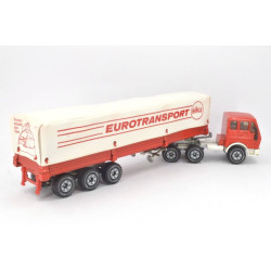 Mercedes 2232 truck with trailer Siku Eurotransport