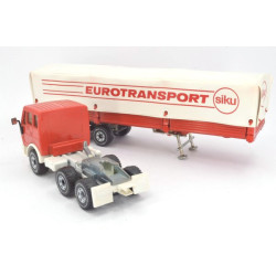 Mercedes 2232 truck with trailer Siku Eurotransport