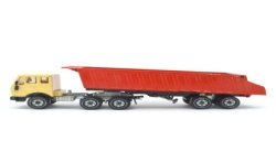 Mercedes 2232 tipping trailer