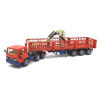 Volvo FL6 trailer with crane