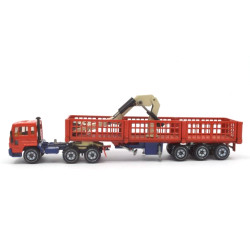 Volvo FL6 trailer with crane