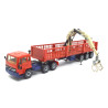 Volvo FL6 trailer with crane