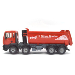 MAN TGA tipping truck "Fliegl's Stone Master"