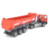 MAN TGA with tipping trailer "Fliegl's Stone Master"