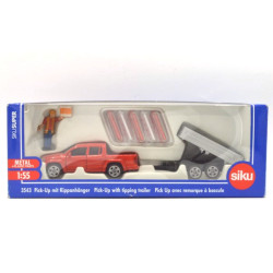 Volkswagen Amarok with tipping trailer