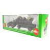 Fendt 939 tractor met bosbouw aanhanger met 6 boomstammen