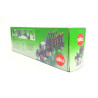 Fendt 939 tractor with forestry trailer with 6 tree trunks