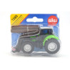 Deutz Agrotron with front loader and tree