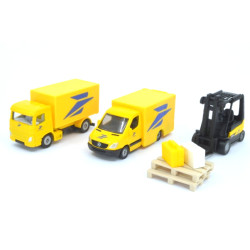 Parcel service set "La Poste"