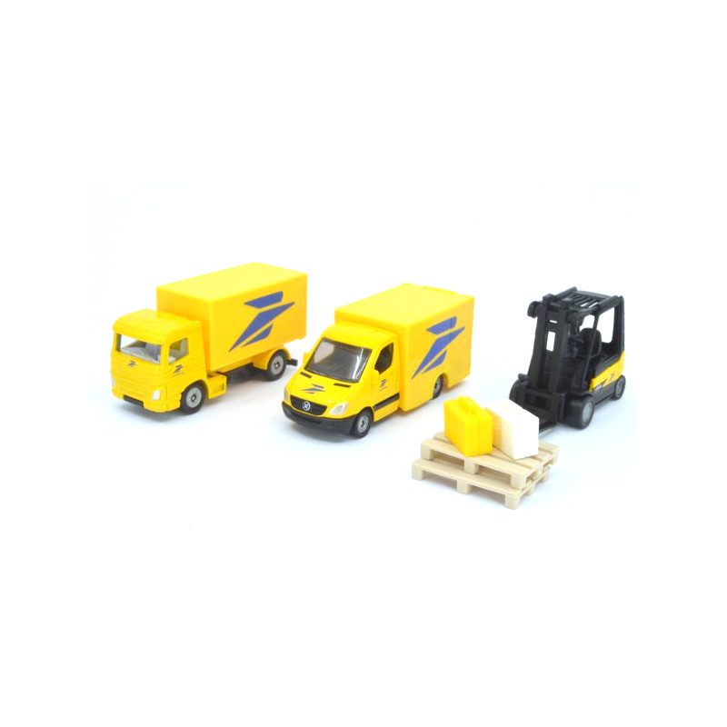Parcel service set "La Poste"
