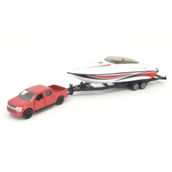 Ford F150 met speedboot