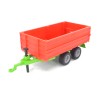Tandem-as Aanhangwagen