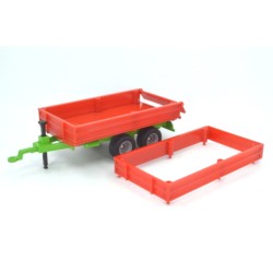 Tandem-as Aanhangwagen