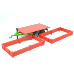 Tandem-as Aanhangwagen