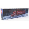 Freightliner Coronado with semi-trailer "Merry Christmas"
