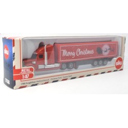Freightliner Coronado mit Sattelauflieger "Merry Christmas"