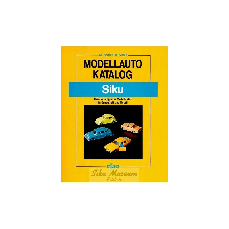 Boek "Modellauto-Katalog Siku"