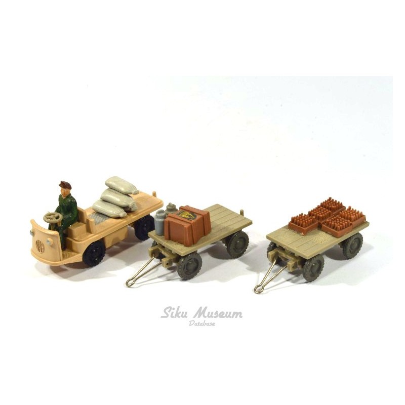 Miag sleepwagen met aanhangers