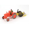 Fahr tractor met hooimachine