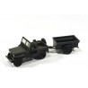 Jeep met aanhanger