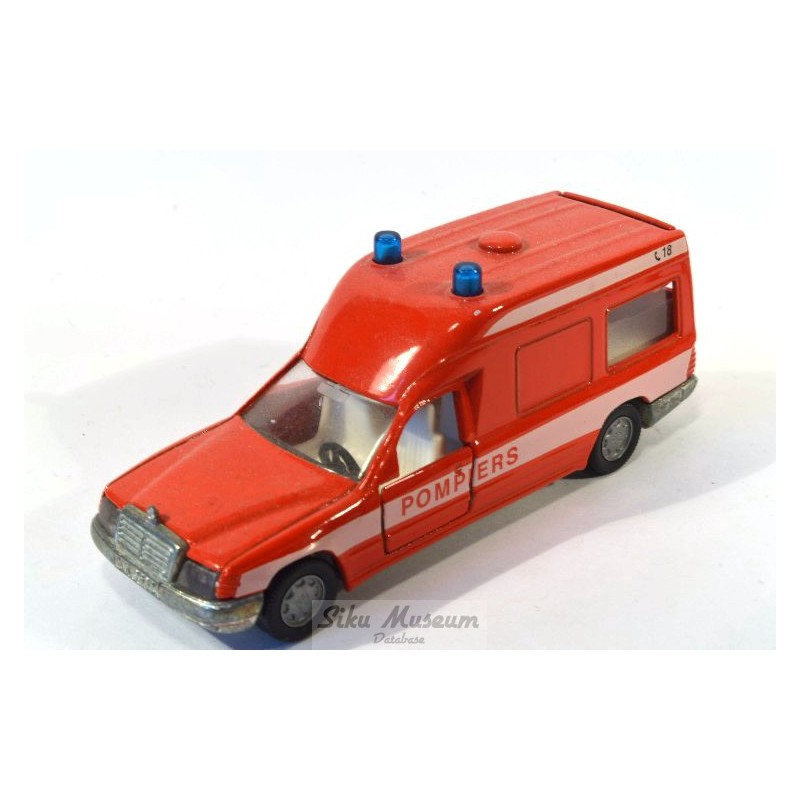 Mercedes 260E Binz ambulance Pompiers