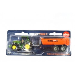 John Deere mit Muldenkipper HKL