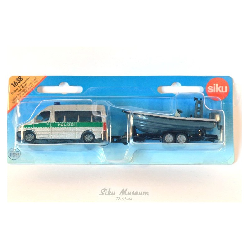 Mercedes Sprinter Polizei met boot