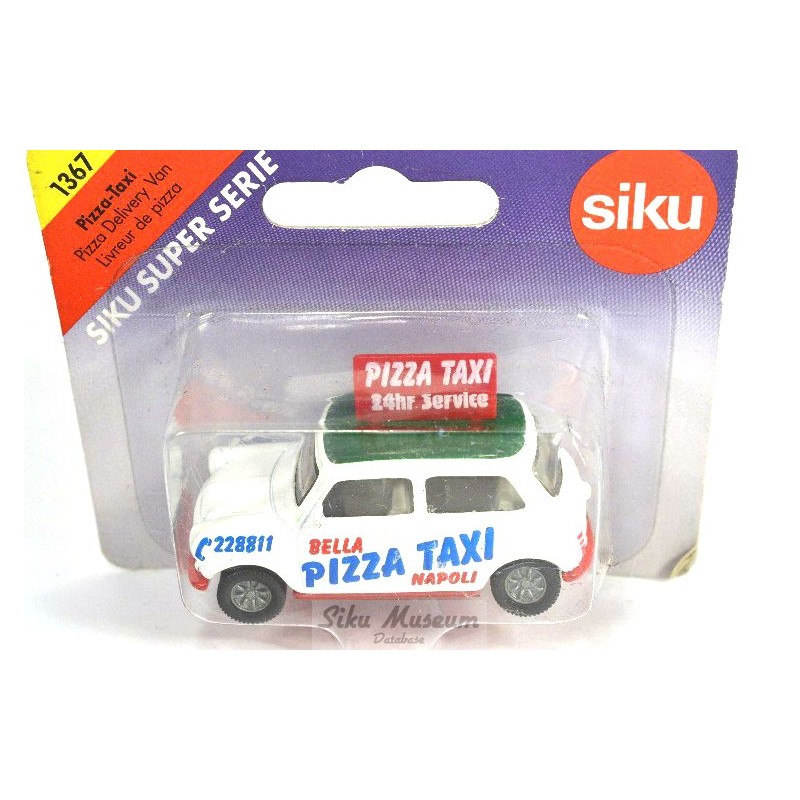 Mini Cooper Pizza Taxi