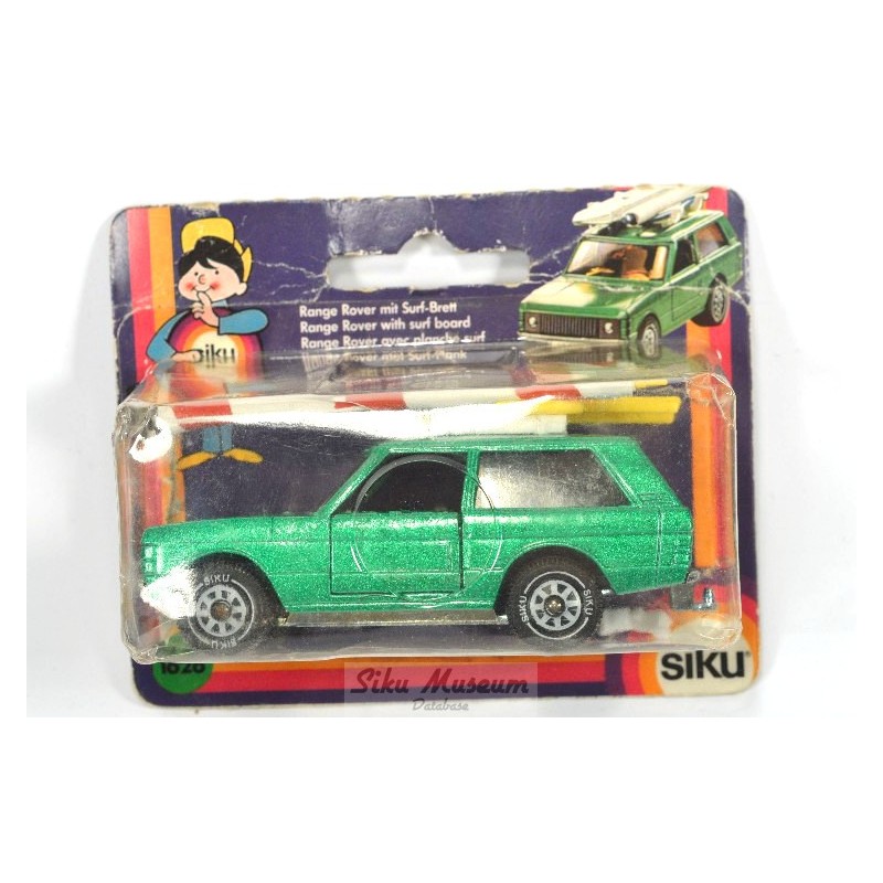 Range Rover with surf board