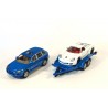 Porsche Cayenne with autotrailer and Porsche