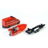 Mercedes Sprinter met trailer en boot Fire & Rescue