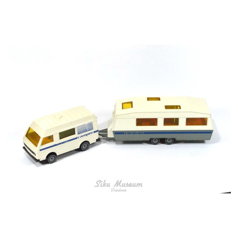 Volkswagen LT 28 camper met caravan