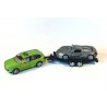 Porsche Cayenne with autotrailer and Porsche