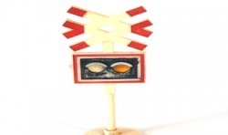 Andreaskruis dubbel spoor